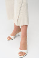 Rhinestones Culotte Jeans - Birch