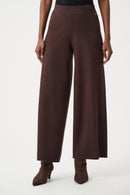 Brushed Culotte Trouser - Mocha