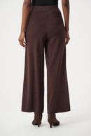 Brushed Culotte Trouser - Mocha