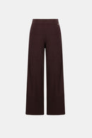 Brushed Culotte Trouser - Mocha