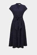 Fit And Flare Dress - Midnight Blue
