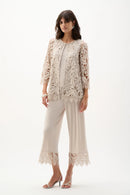 Guipure Lace Cover-Up - Moonstone