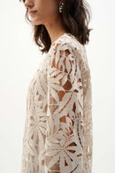 Guipure Lace Cover-Up - Moonstone