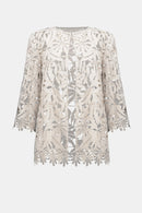 Guipure Lace Cover-Up - Moonstone