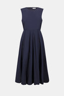 Bubble Skirt Dress - Midnight Blue