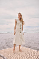 Melange Millennium Dress - Natural