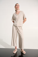 Jersey Pull-On Culotte - Moonstone