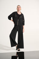 Hood Boxy Utility Jacket - Black