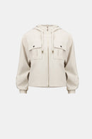 Hood Boxy Utility Jacket - Moonstone