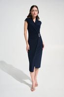 Signature Sheath Dress - Midnight Blue