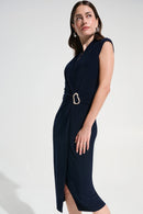 Signature Sheath Dress - Midnight Blue