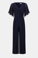 Signature Wide Leg Jumpsuit - Midnight Blue