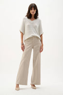 Denim Wide Leg Jeans - Moonstone