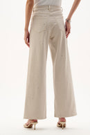 Denim Wide Leg Jeans - Moonstone