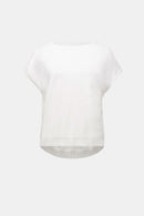 Viscose Sweater Knit Top - Vanilla