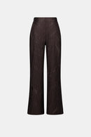 Wide-Leg Pull-On Trouser - Mocha