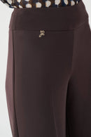 Wide-Leg Pull-On Trouser - Mocha