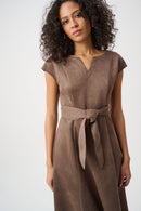 Fit and Flare Dress - Mink