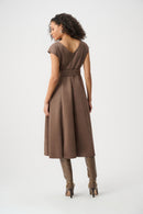 Fit and Flare Dress - Mink