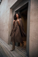 Fit and Flare Dress - Mink