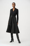 Fit and Flare Dress - Black