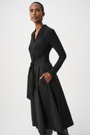 Fit and Flare Dress - Black