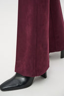 Flared Pull-On Trouser - Elderberry