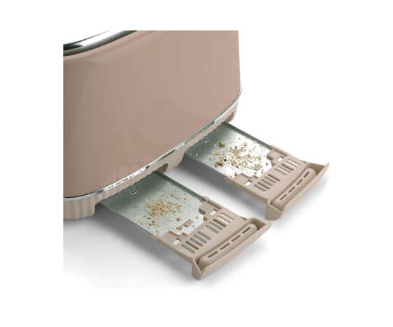 Elegancy 4 Slice Toaster - Mocha