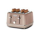Elegancy 4 Slice Toaster - Mocha
