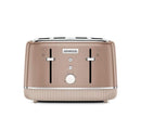 Elegancy 4 Slice Toaster - Mocha