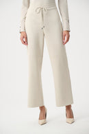 Wide Leg Pull-On Trouser - Moonstone