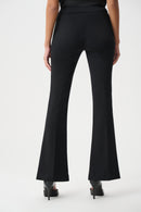 Flared Pull-On Trouser - Black