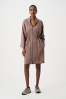 Scuba Jersey Dress - Mink
