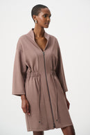 Scuba Jersey Dress - Mink