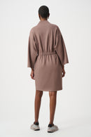 Scuba Jersey Dress - Mink