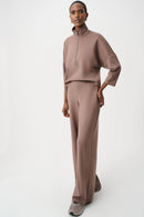 Wide Leg Jumpsuit - Mink