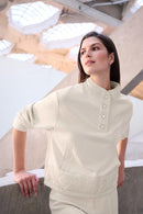 Funnel Neck Jacket - Birch