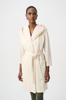 Knit Hooded Gilet - Birch