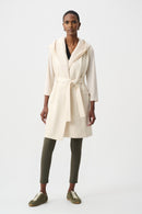 Knit Hooded Gilet - Birch