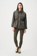 Embellished Jacket - Avocado