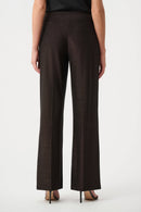 Sparkle Knit Wide Leg Pull-On Trouser - Bronze