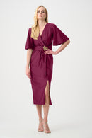 Signature Wrap Dress - Berry Burst
