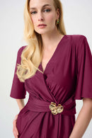 Signature Wrap Dress - Berry Burst