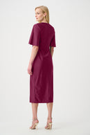 Signature Wrap Dress - Berry Burst