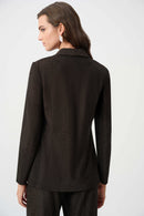 Shawl Collar Fitted Blazer - Bronze