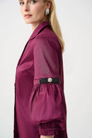 Signature Fitted Blouse - Berry Burst