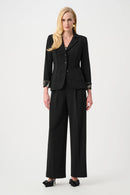 Signature Fitted Blazer - Black