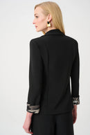 Signature Fitted Blazer - Black