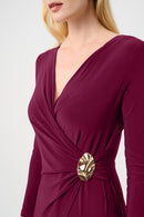Wide Leg Wrap Jumpsuit - Midnight Blue