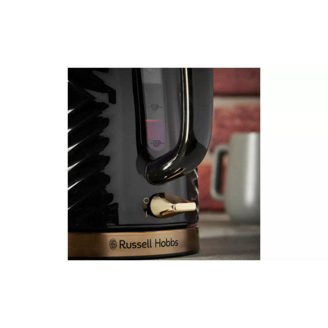 Groove 1.7 Litre Kettle Black